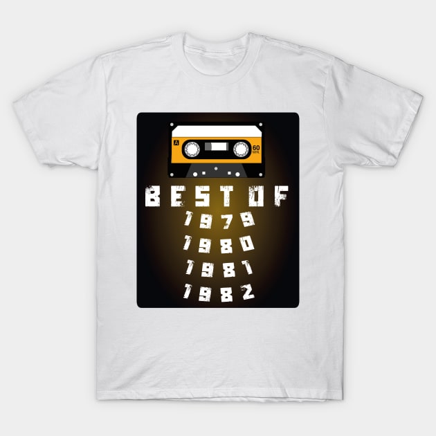 Best of 1979 -1982 T-Shirt by TOPTshirt